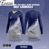 Eeeza Baju Muslimah Labuh Couple Set BLVCKROSE APPAREL Baju Jersey Muslimah Murah Custom Name Peremp