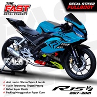 Decal R15 NEWEST SHARK FullbodyV3 Sticker R15 SHARK Striping Decal Yamaha R15 V3, Sticker Decal R15 