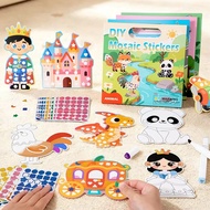 DIY MOSAIC STICKERS | Educational Toys Activity Book Stickers for Children | Sticker Activity Book K