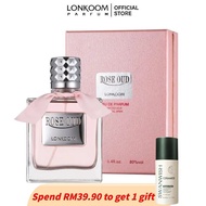 LONKOOM FLIRT/ROSE/BLACK OUD /TUBEROSE Minyak Wangi Perfume tahan lama Wanita/lelaki (100ml)