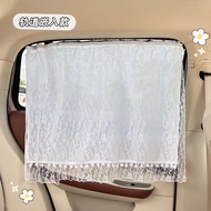 Lace Mesh Auto Abat Vent Baby Sun Protection Thermal Insulation Car Side Curtain Curtain 5WqQ