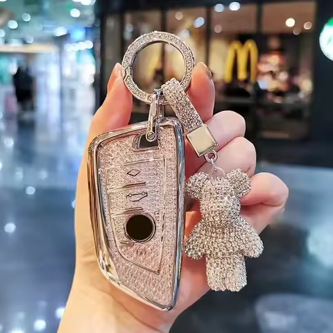 Suitable for BMW keycase new 4 series 425i 430i 2 series 225i I4 keycover keyshell keychain 23 model