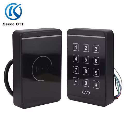 Touch key waterproof 125khz Rfid NFC access control card reader Wiegand 26or34 access control system