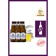 HOEGAARDEN BLANCHE GIFT PACK 5 BOTTLE 330 ML FOC BEER GLASS GIFT PACK