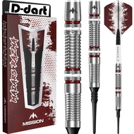 MISSION SOFT TIP DARTS - 21G MADARS RAZMA 95% Tungsten DART SET ORIGINAL ELECTRONIC DART