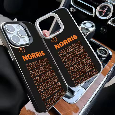 Epc F1 Formula 1 Lando Norris Phone Case IMD Phone Case For IPhone 16 15 14 13 12 11 Pro Max Plus Co