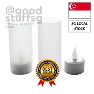 [SG FREE 🚚] USB Charge Light Rechargeable With Flameless Chargeable LED Battery Candles
