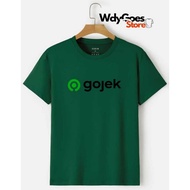 GOJEK ONLINE OJEK T-SHIRT GOJEK DISTRO COTTON TSHIRT