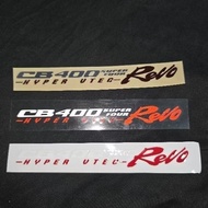 CB400 revo side panel sticker