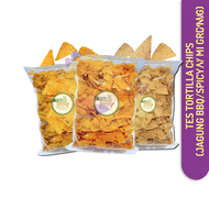Tes Tortilla Chacho's Chips (Jagung BBQ/Spicy) 2kg/1kg/500g/250g