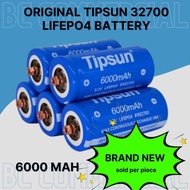 TIPSUN Bateri Lifepo4 32700 6000mAh 3.2V Asli 2025 Powerbank TIPSUN Screw 32650/32700