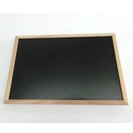 [Part 1/2] Eco Wooden Frame Non-Magnetic Blackboard ( 30cm x 45cm) / (45cm x 46cm)