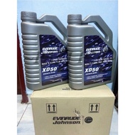 ❗️CLEAR STOCK❗️3.7L EVINRUDE JOHNSON 2T OIL FOR MOTORCYCLE AND OUTBOARD 2-CYCLE OIL RACING 2T TUTI C