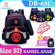 Children's Bags Superhero Character Children's Backpacks DB 6112 sd Size Onlan Children's Bags boys'