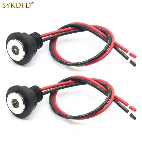 Magnetic DC-15A-CX Male Female Connector Wire Thread Waterproof Magnetic Suction Contact Interface T