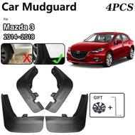 For Mazda3 BM BN Mazda 3 la Sedan Hatchback 2014~2018 Car MudFlaps Mud Flaps Fender Grds Splash Fron