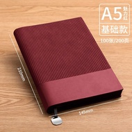 Mulei a5 Soft Leather Pen Insert Notepad Recordbook Business Office Gift Box Set b5 Print