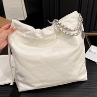 Tote Shopping Bag Rhombus 22bag Garbage Bag Chain Genuine Leather Bag