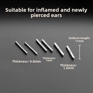 Anti-Clogging 99% Pure Silver Ear Accessories