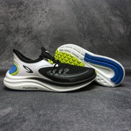 HITAM PUTIH HIJAU Running Shoes 910 Nineten Hyougen 1.0 Black/White/ Neon Green