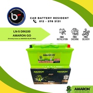 [ Installation Provided ] DIN100L | DIN100 | LN5 ] Amaron Hi-life PRO (GO) | Car Battery Bateri Kere
