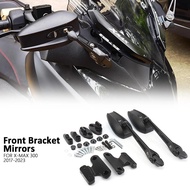 Suitable for YAMAHA XMAX300 XMAX 300 2017-2023 Sideview Mirror Bracket Forward Bracket Rearview Mirror Bracket Windshield Bracket