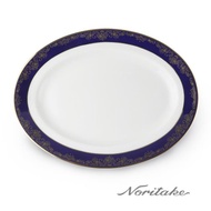 【Noritake】藍色樂章橢圓盤29 CM