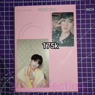 Bts PERSONA ALBUM VER 2 PHOTOCARD JIN POSTCARD JUNGKOOK