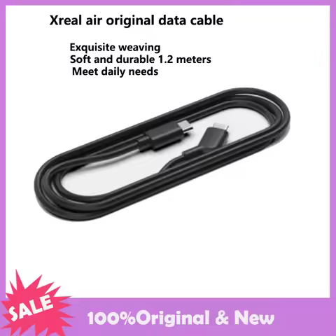 Original Xreal Air Nreal Air Link 1.2meters Cable TypeC To TypeC Suit For Nreal AR Glasses