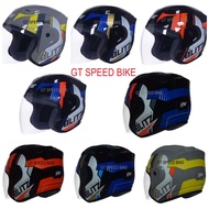 XDOT G518B BLITZ OPEN FACE HELMET