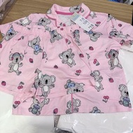 Primark 兒童粉紅色考拉短袖睡衣套裝