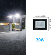 LED Floodlight Outdoor Waterproof AC110V AC220V 10-300W Courtyard Factory Advertising Spotlight Cons