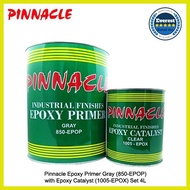 ✢ ◨ ☪ Pinnacle Epoxy Primer with Epoxy Catalyst Set 1L / 4L - Choose Color and Size - Epoxy Zinc Ch