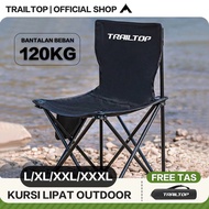 TrailTop Multipurpose Outdoor Folding Chair Portable Folding Chair Folding Bench Camping Camping