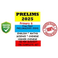 🌈 P6 PSLE & PRELIM Exam Papers w/Solutions 2012-2025 🌈