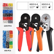 Crimping Tool Wire Stripper Crimp Connector Wire Crimper Ferrule Crimping Pliers Terminal Multitool Electric Plier Hsc8