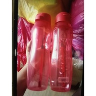 Tupperware slim eco bottle red 1L (1)