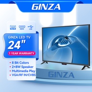 GINZA 22 Inch TV 24 Inch TV LED &amp; Not Smart Full HD TV Slim Frameless Screen TV Sale Flatscreen (24 inch TV Screen size 20 inch) (22 inch TV Screen size 19 inch)