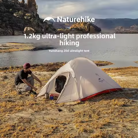 Naturehike Cloud-Up 2 Dome Tent Outdoor Camping Cycling Motorcycle Ultralight 2 Person Waterproof Se