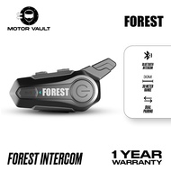 Forest Upgraded Helmet Intercom Motor Intercom Get 2 For 2 Riders Connect Bluetooth Headset