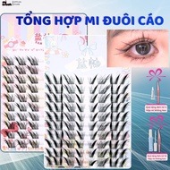 [10 Row Glueless Fox Tail Set] Charming Fox Tail, Dat Ky Tail, Crush Mi, YanYou Mi, Fox Eyelashes, S