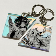 Arknights Texas Lappland Acrylic Keychain FJTPD7130 250901