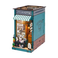 Booknook Soul Bookstore M2314 with Sensor Light 3D Wooden Puzzle Book Nook DIY Miniature Dollhouse B