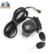 ziyunshan 12V/24V/36V/48V/60V/72V Throttle Ebike With Battery Power Display Thumb Grips my