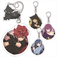 Night Sakura's Battle Ichiro Acrylic Keychain Chaoye Sun Night Sakura Rokumi Haunted Ichiro Acrylic 