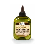 Difeel Premium Coconut Hair Oil 210ml | Natural hair oil for damaged and dry hair [Shipping from Kor