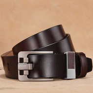 Antique Belt Extended Men's Genuine Leather Belt Men's Pin Buckle Genuine Leather Belt Belt Men's Ca