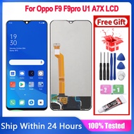 6.3'' Original Display For OPPO F9 A7X LCD Screen Touch Digitizer For OPPO F9 Pro CPH1823 CPH1881 CPH1825 LCD Screen