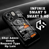 HP Glossy glitter Softcase for type INFINIX SMART 9/INFINIX SMART 9 HD Men's Motif/case infinix smar