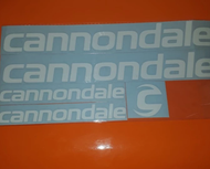 Cutting sticker sepeda Fixie Cannondale Stiker Cannondale Fixie